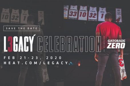 SOURCE SPORTS: Miami HEAT Announce Plans For a 3 Day Celebration of Dwyane Wade, Including Jersey Retirement On February 23rd