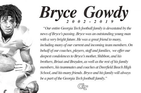 SOURCE SPORTS: Georgia Tech Signee Bryce Gowdy’s Death Ruled a Suicide